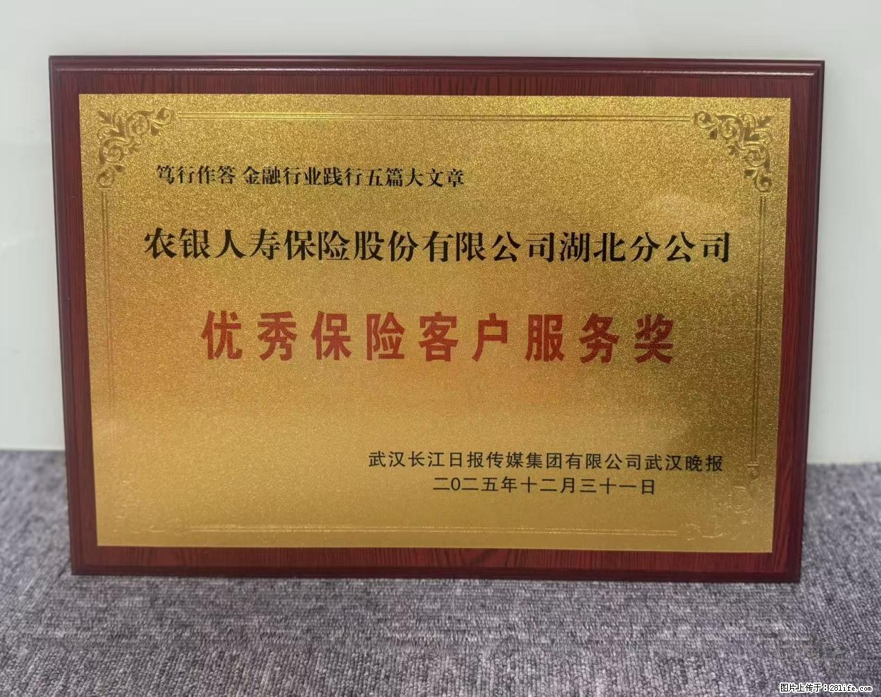 农银人寿湖北分公司荣膺“优秀保险客户服务奖”和“优秀消费者权益保护金融机构”两个奖项 - 随州生活资讯 - 随州28生活网 suizhou.28life.net